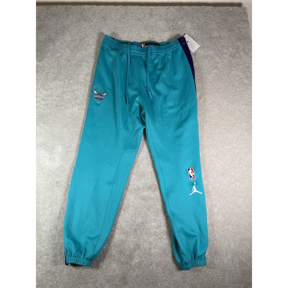 Charlotte Hornets Jordan NBA Authentic On Court Tearaway Warm Up Pants L NWT